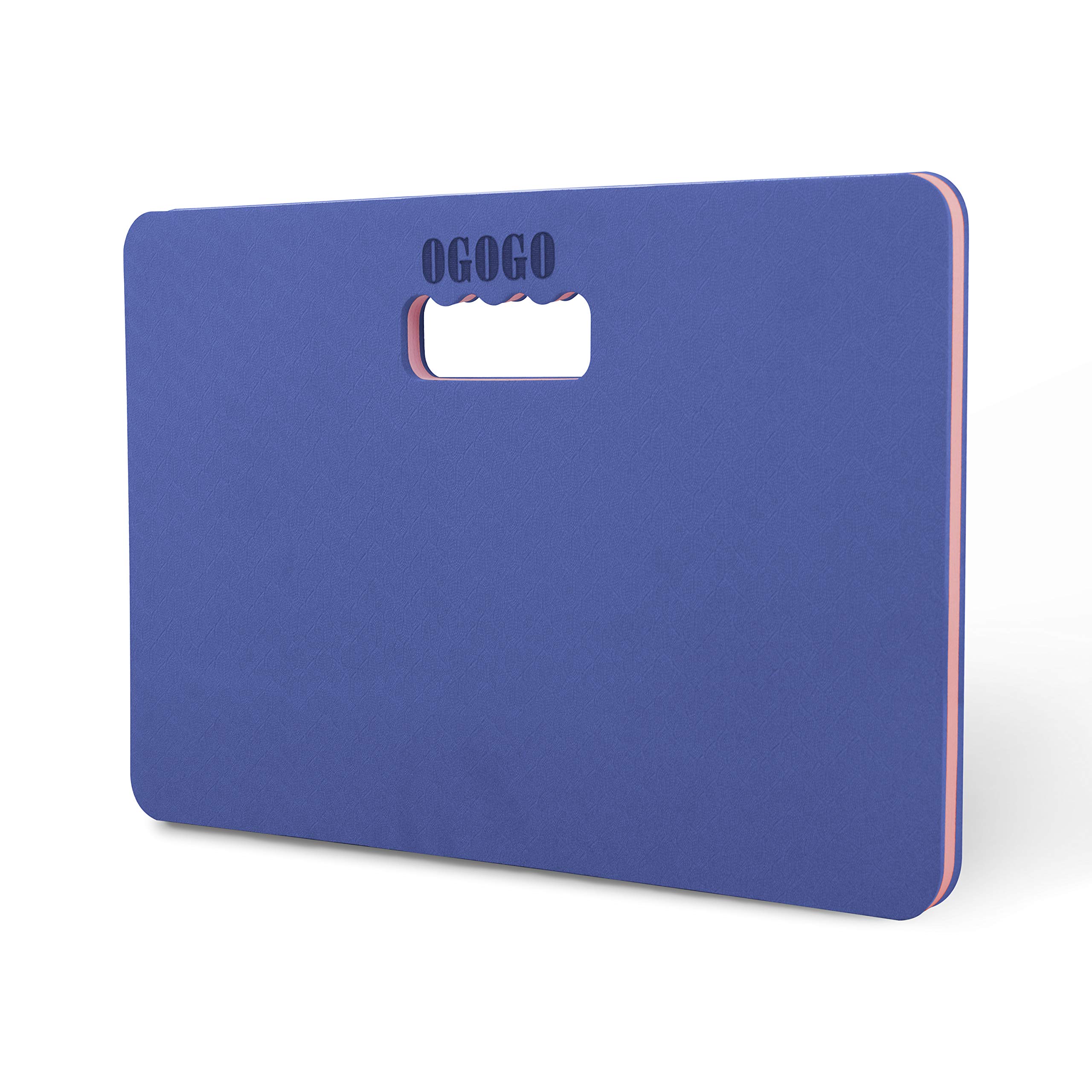 OGOGO Kneeling Pads - ECO-Friendly TPE Material Thick Extra Large Foam Comfort Kneeling Cushion for Gardening, Yard Work, Yoga, and Floor Kneeler for Baby Bath,17.5" x 11" x 3/4", Blue and Green Brand: OGOGO