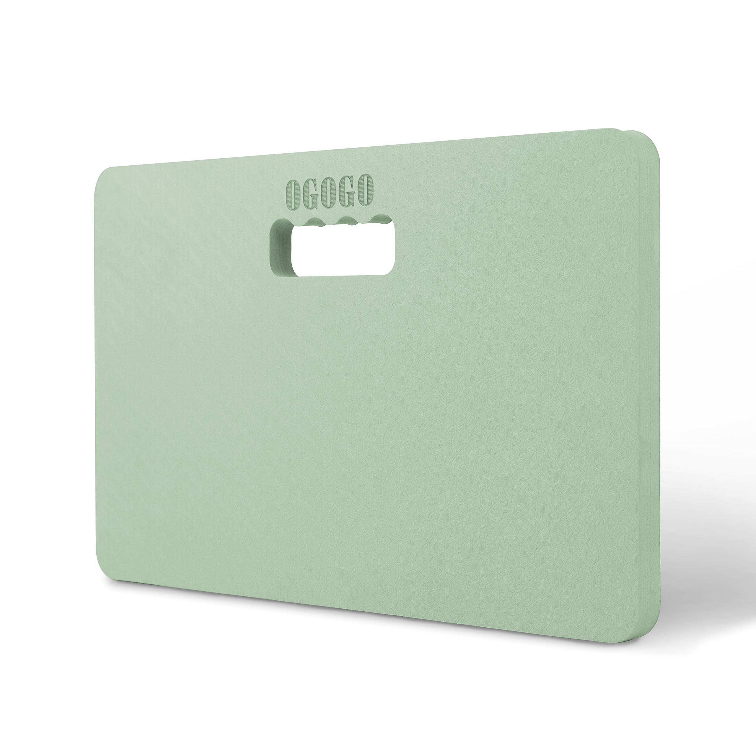 OGOGO Kneeling Pads - ECO-Friendly TPE Material Thick Extra Large Foam Comfort Kneeling Cushion for Gardening, Yard Work, Yoga, and Floor Kneeler for Baby Bath,17.5" x 11" x 3/4", Blue and Green Brand: OGOGO